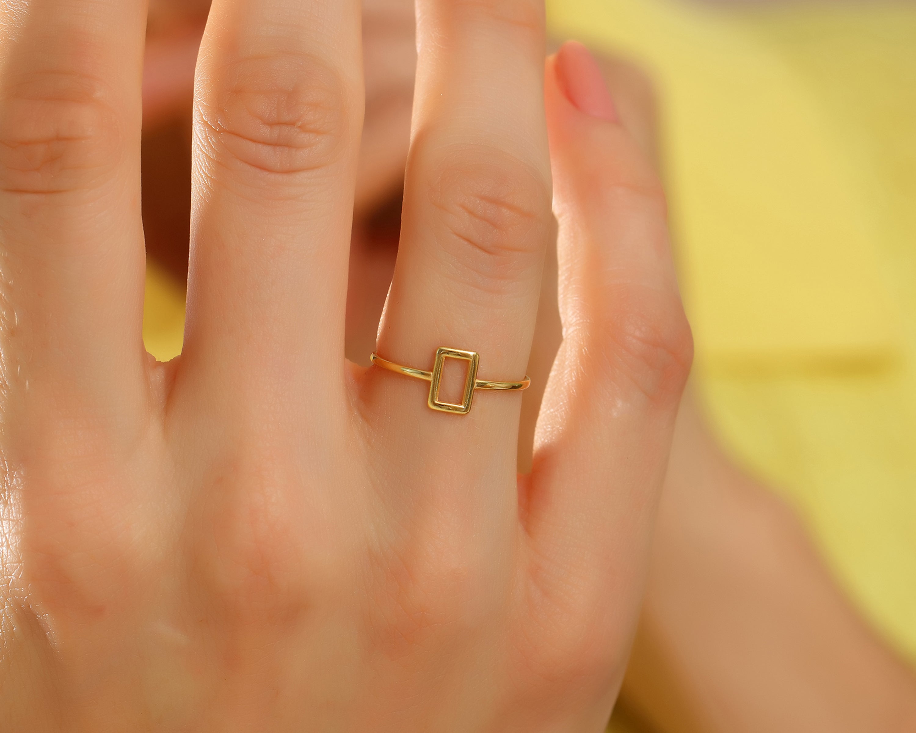 Rectangle Geometric Ring