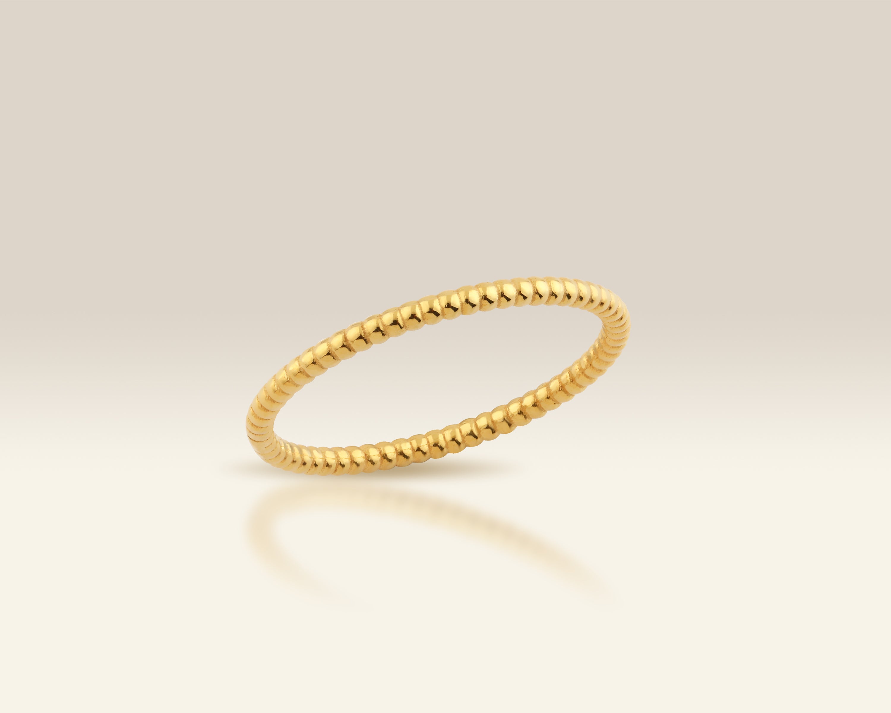 Beaded Stacking Ring