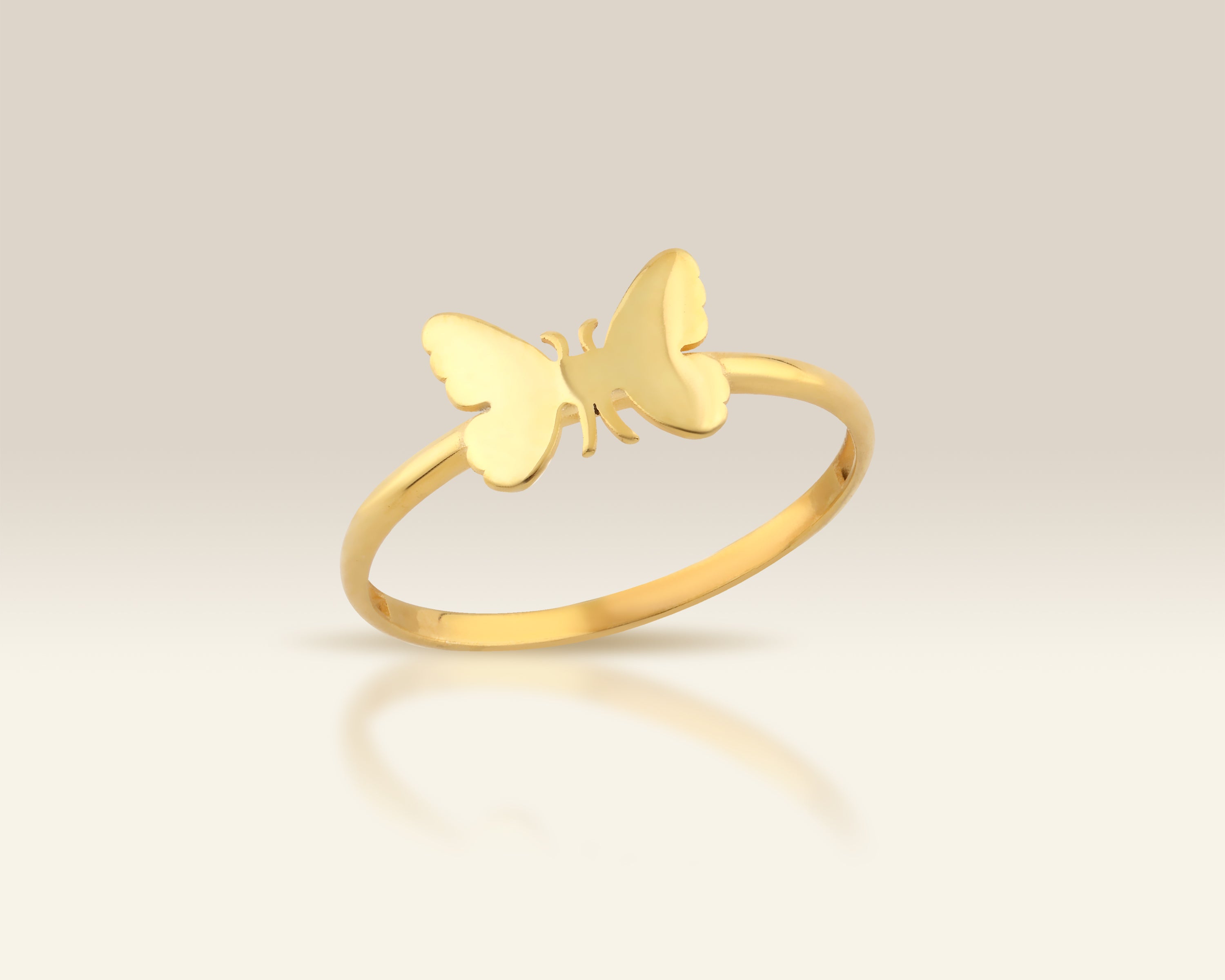 Dainty Butterfly Ring