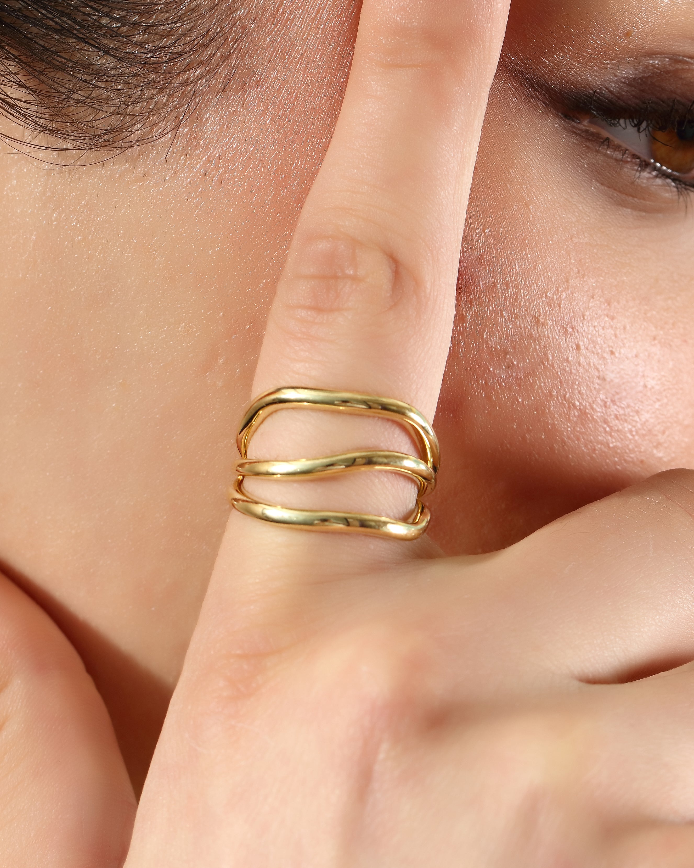 Triple Band Ring