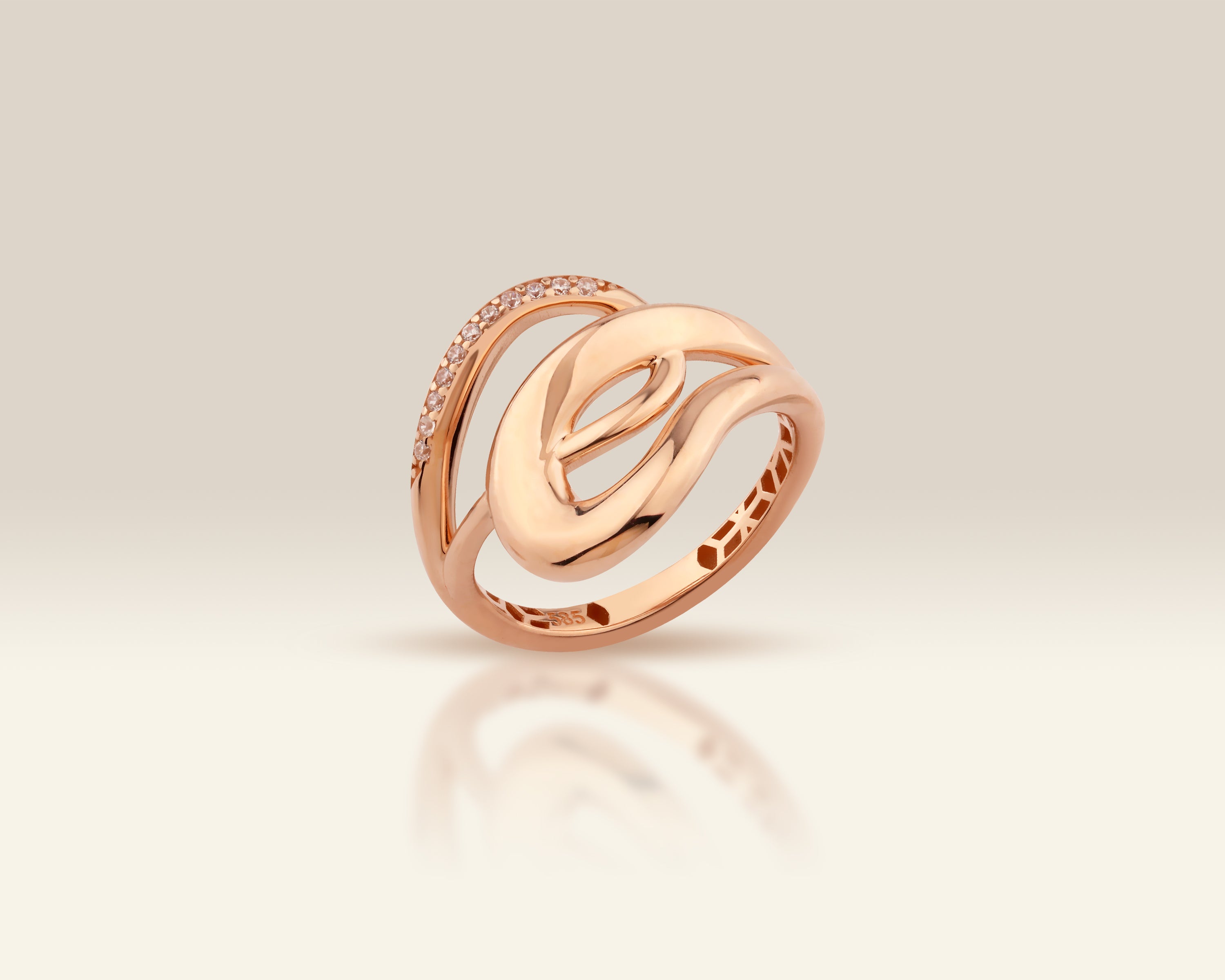 Chunky Loop Stackable Ring