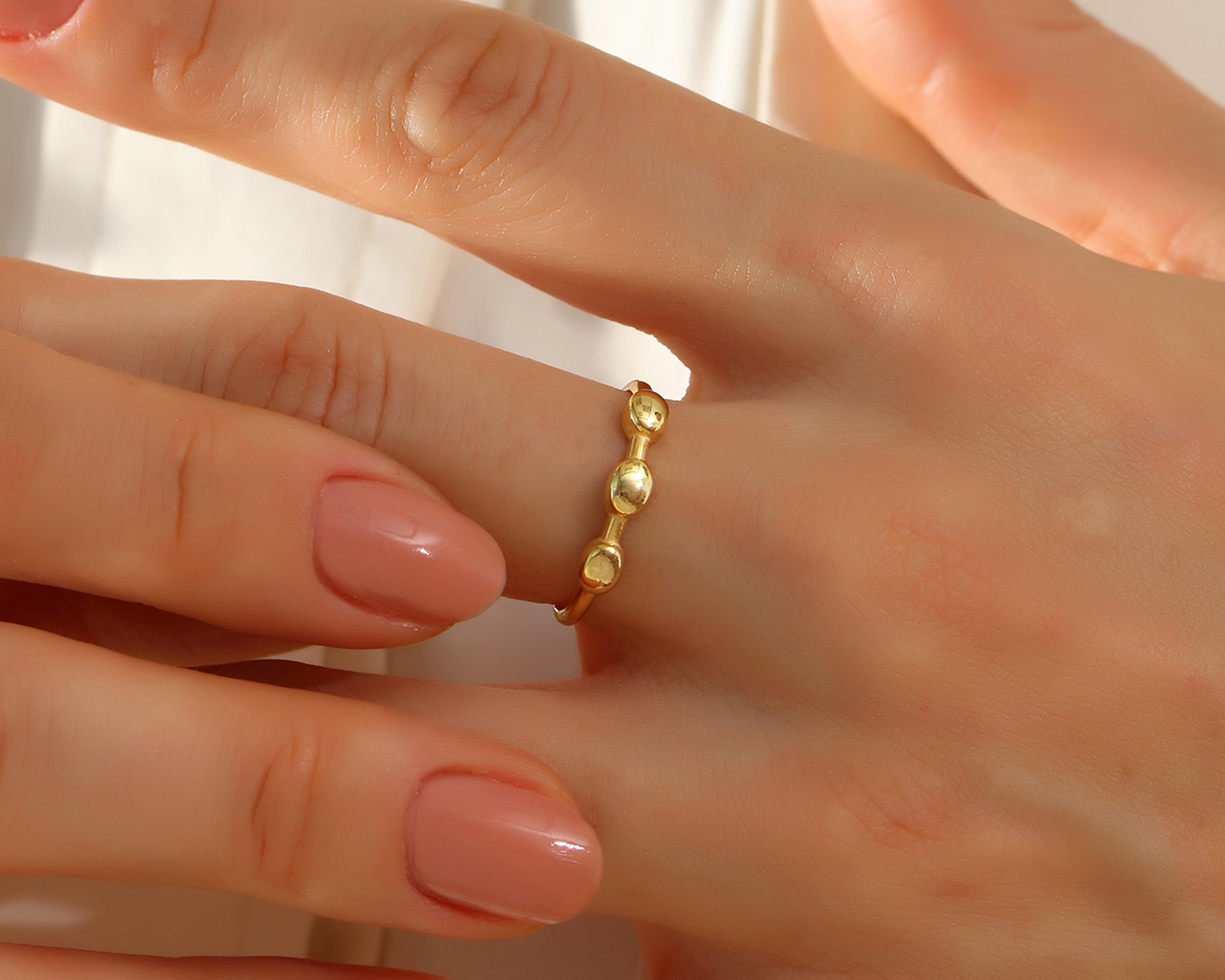 Triple Bead Ring