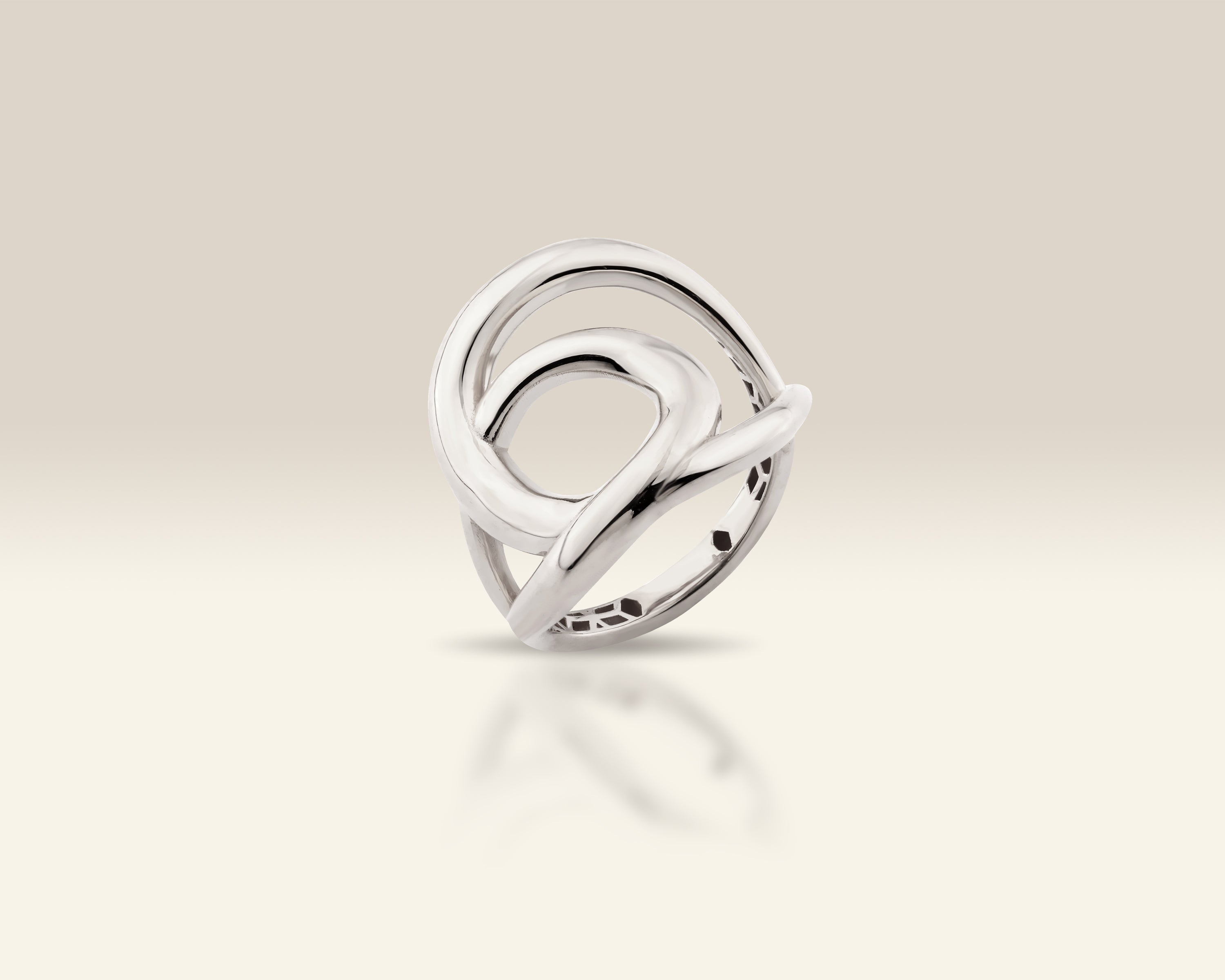 Knotty Twisted Knot Ring in 14K Solid Gold