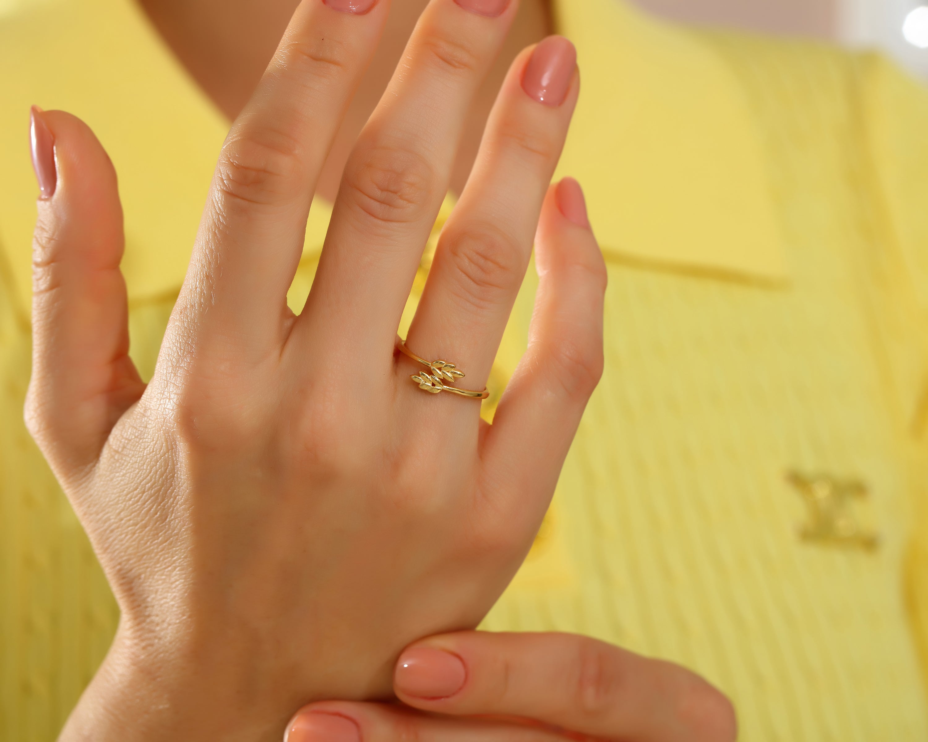 Laurel Leaf Ring