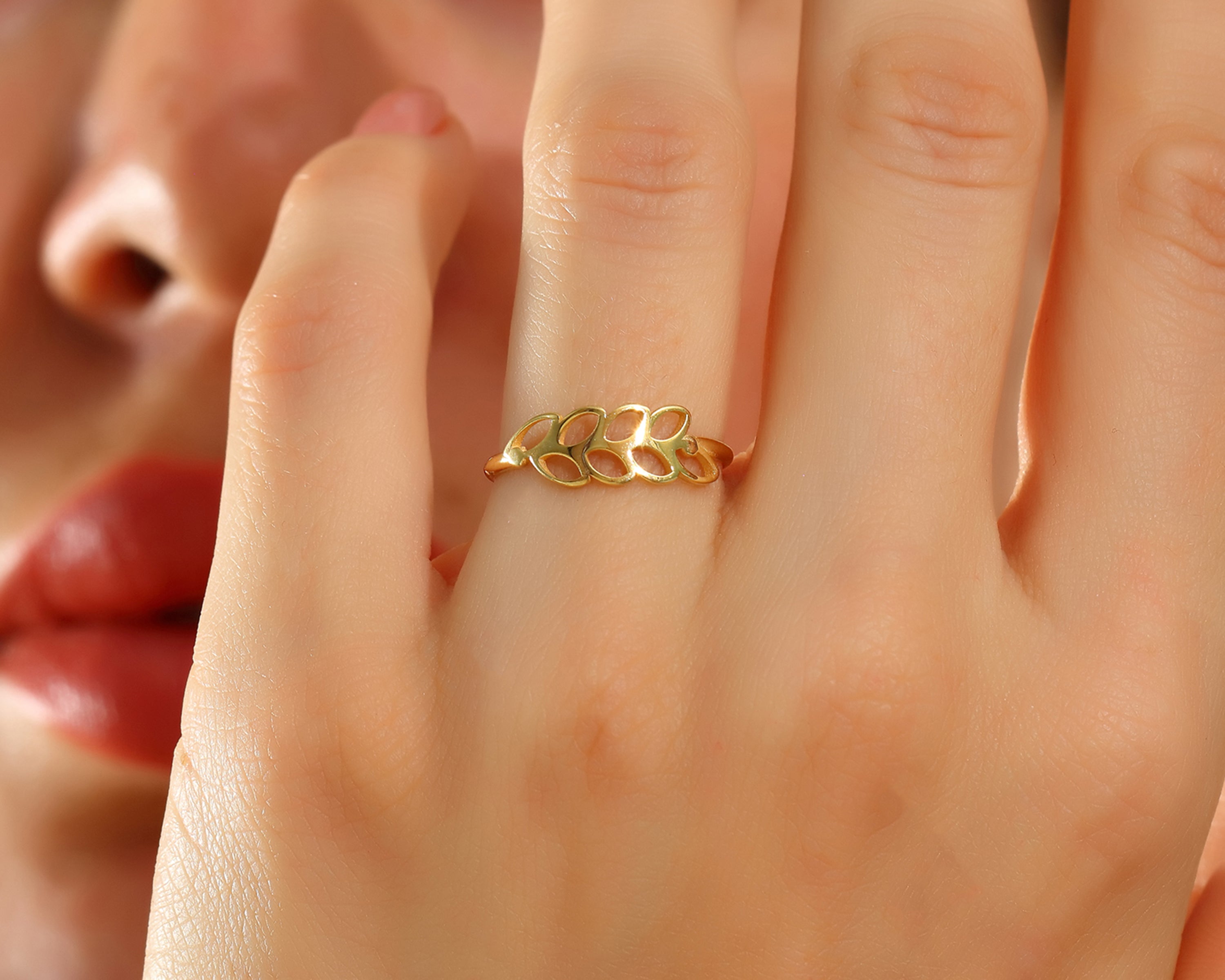 Leaf Laurel Ring