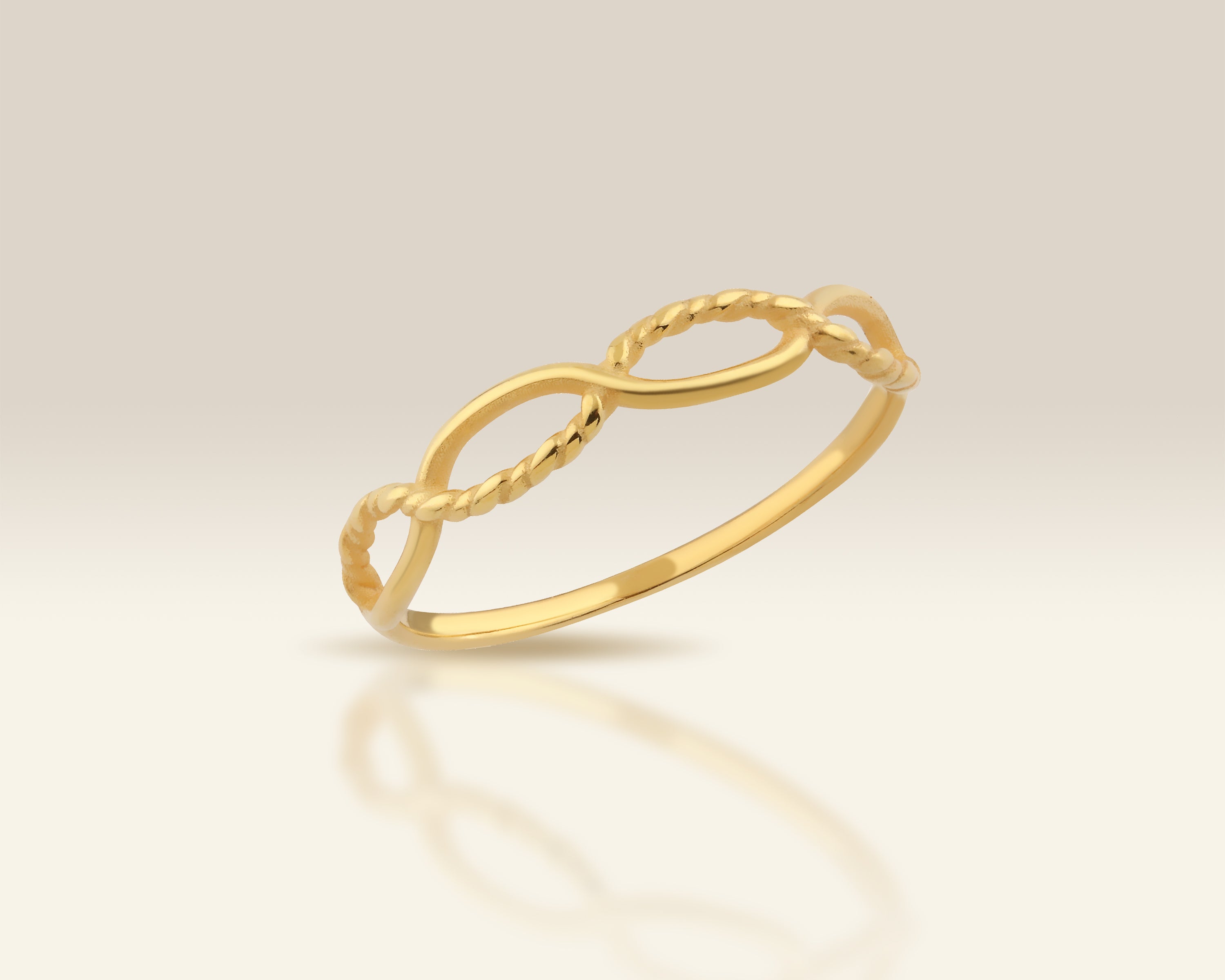 Infinity Twist Ring