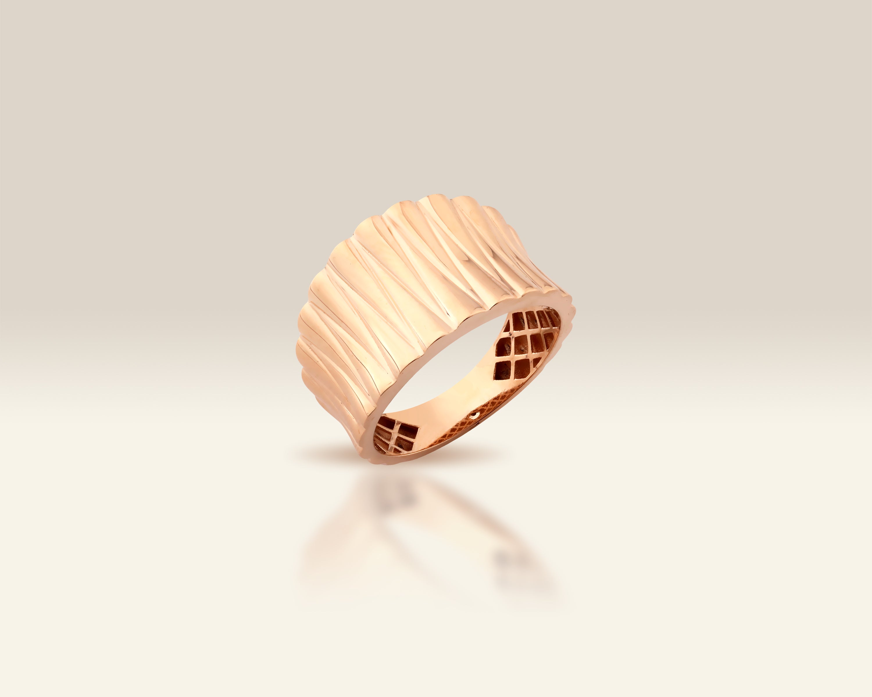 Concave Dome Ring