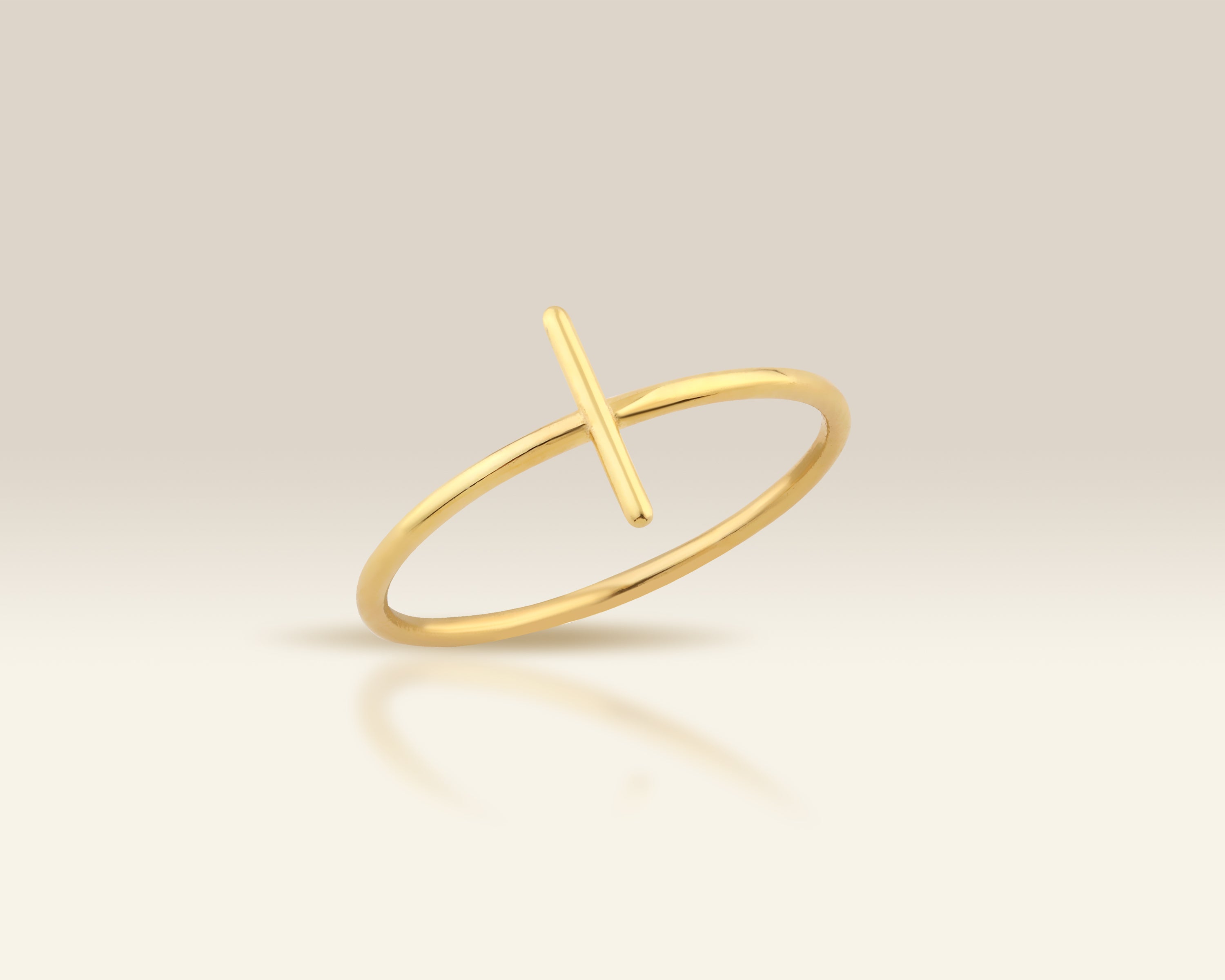 Sideways Cross Ring