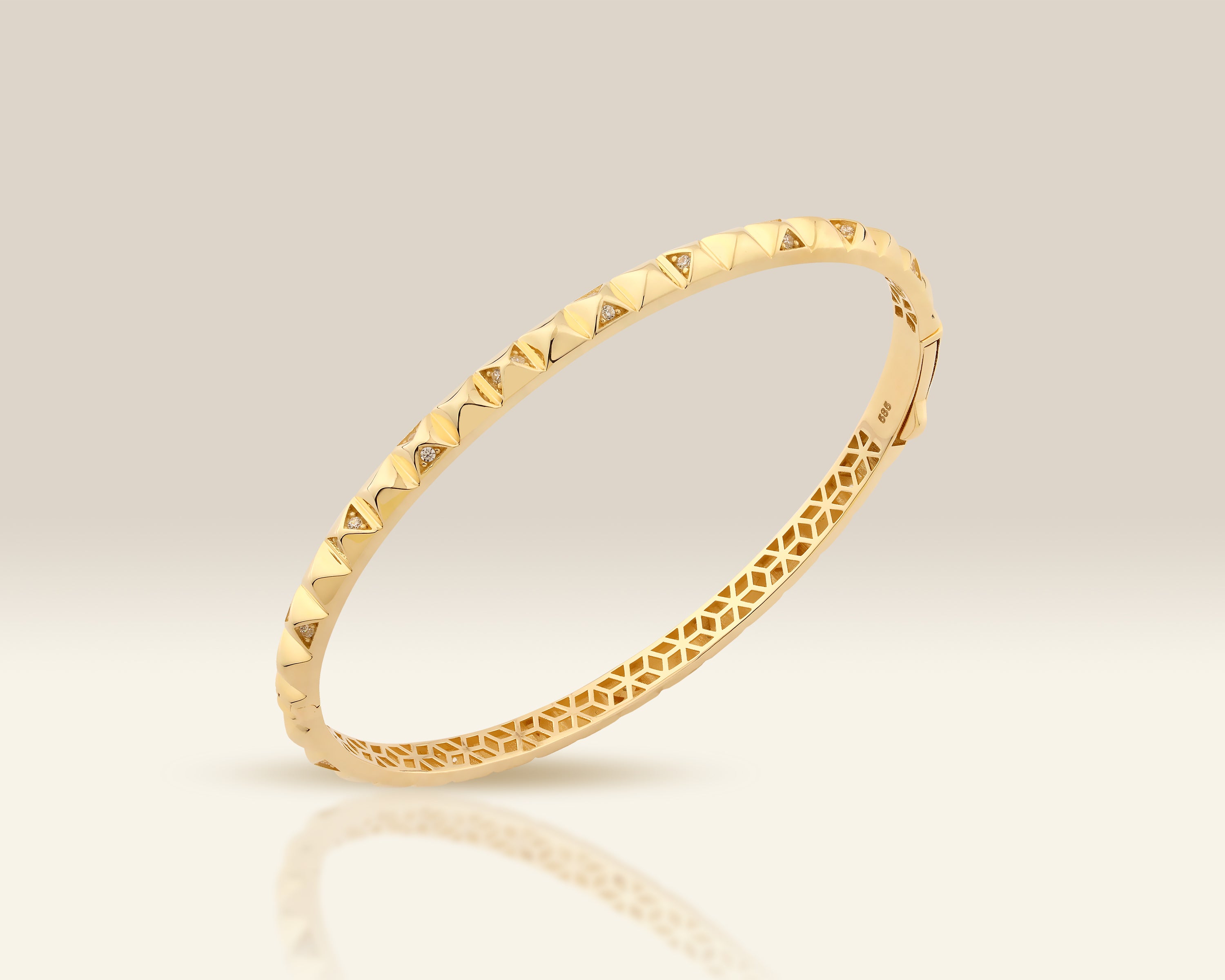 Pyramid Bangle