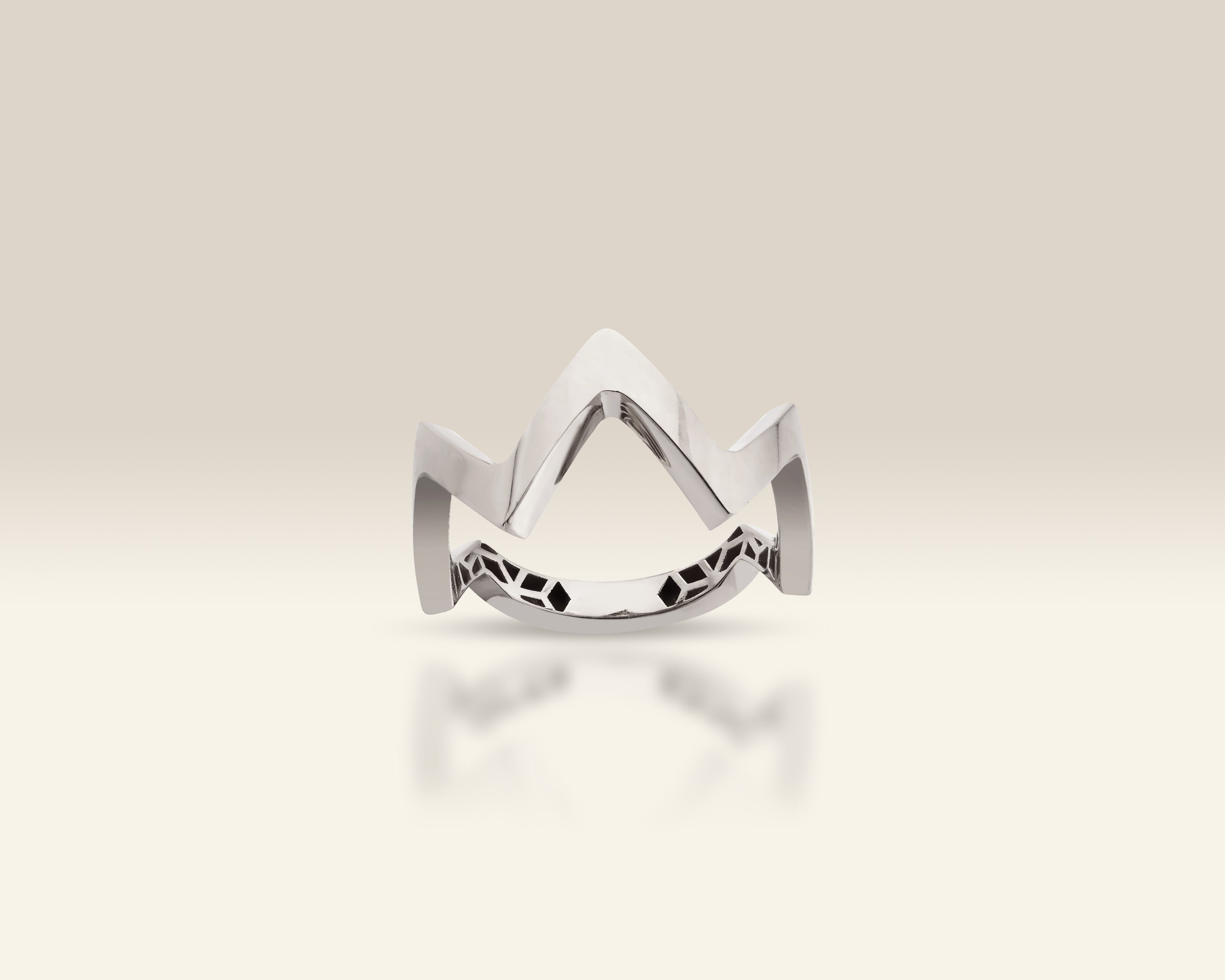 Geometric Crown Ring