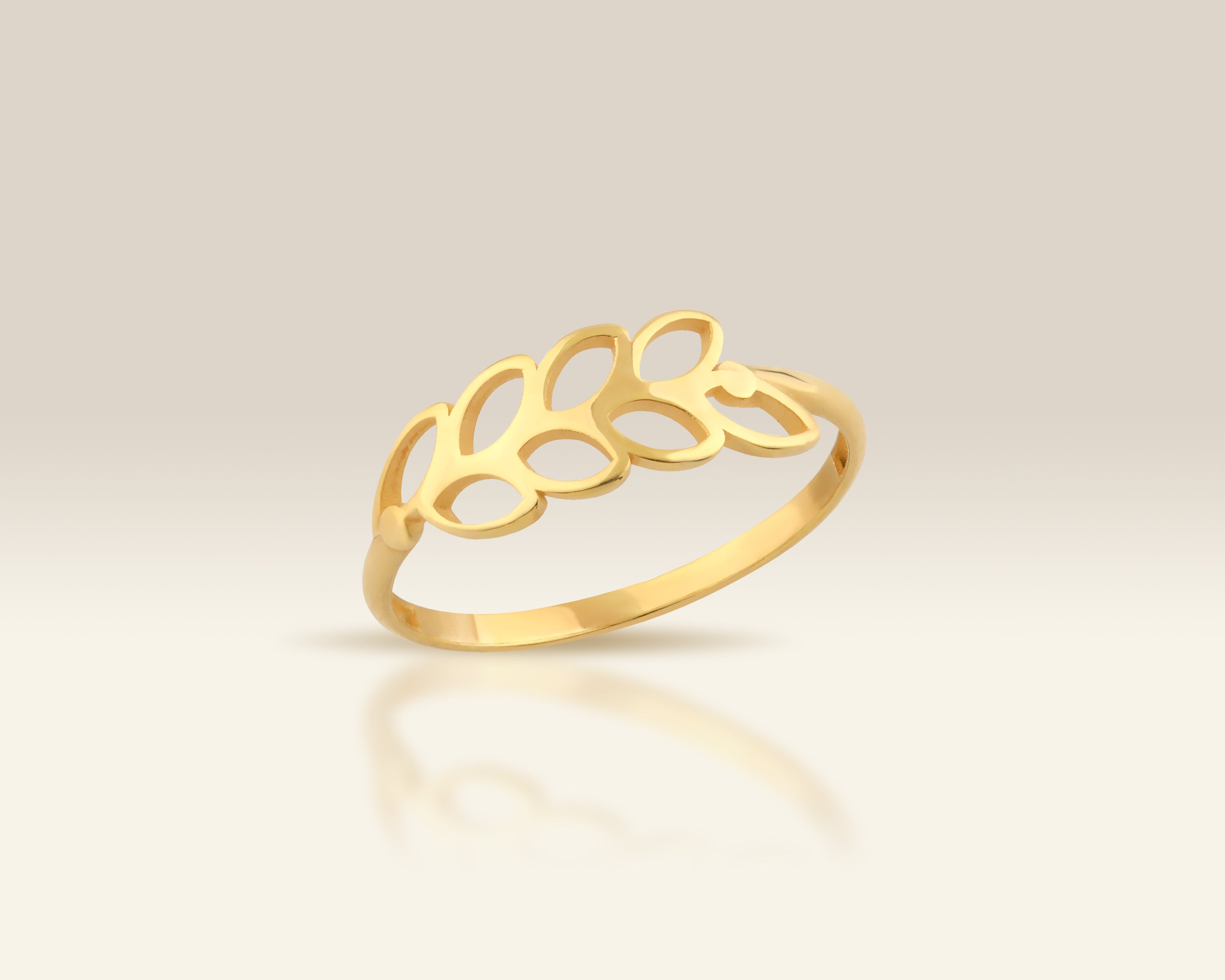 Leaf Laurel Ring