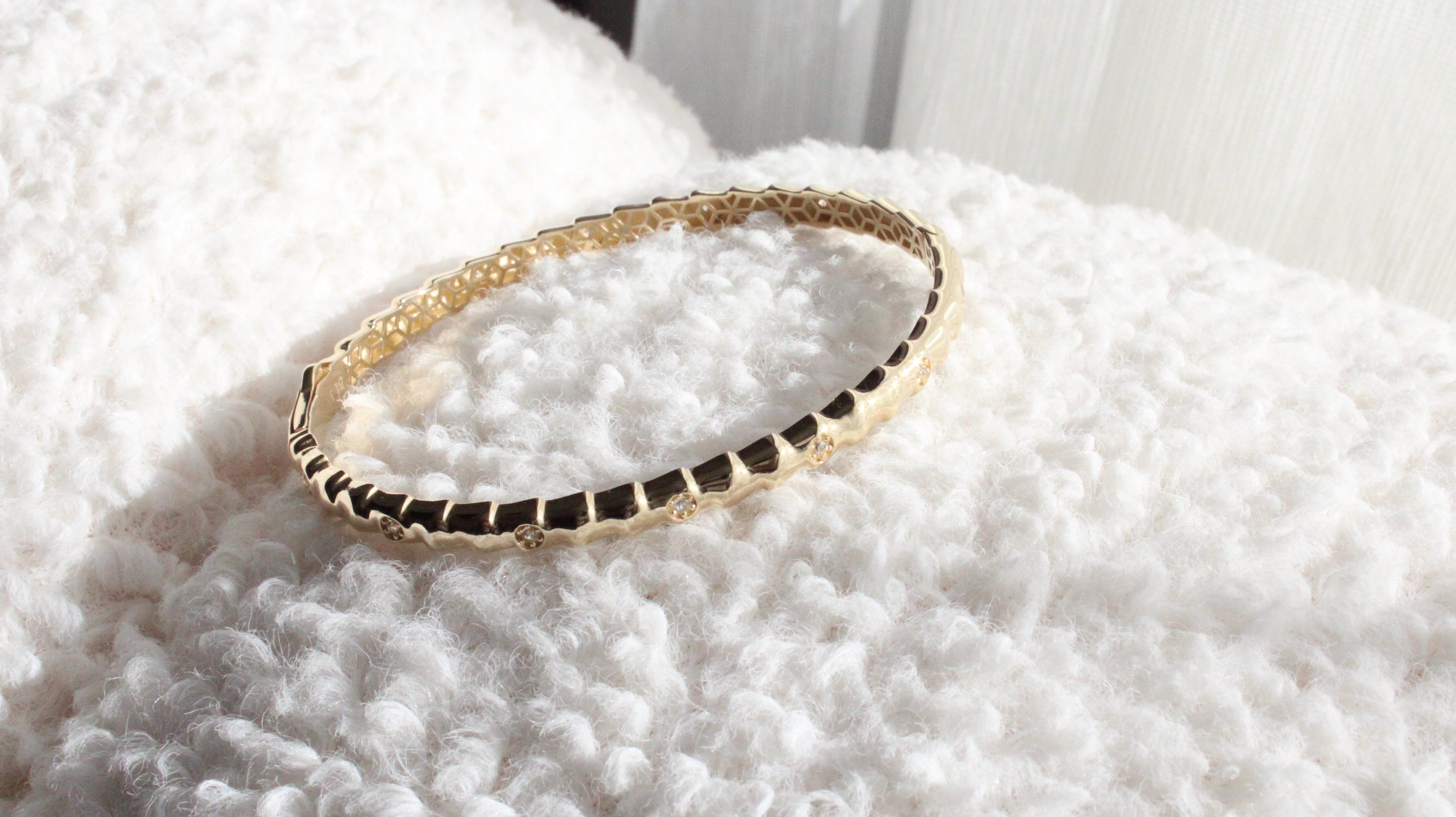 Diamond Shape Bangle