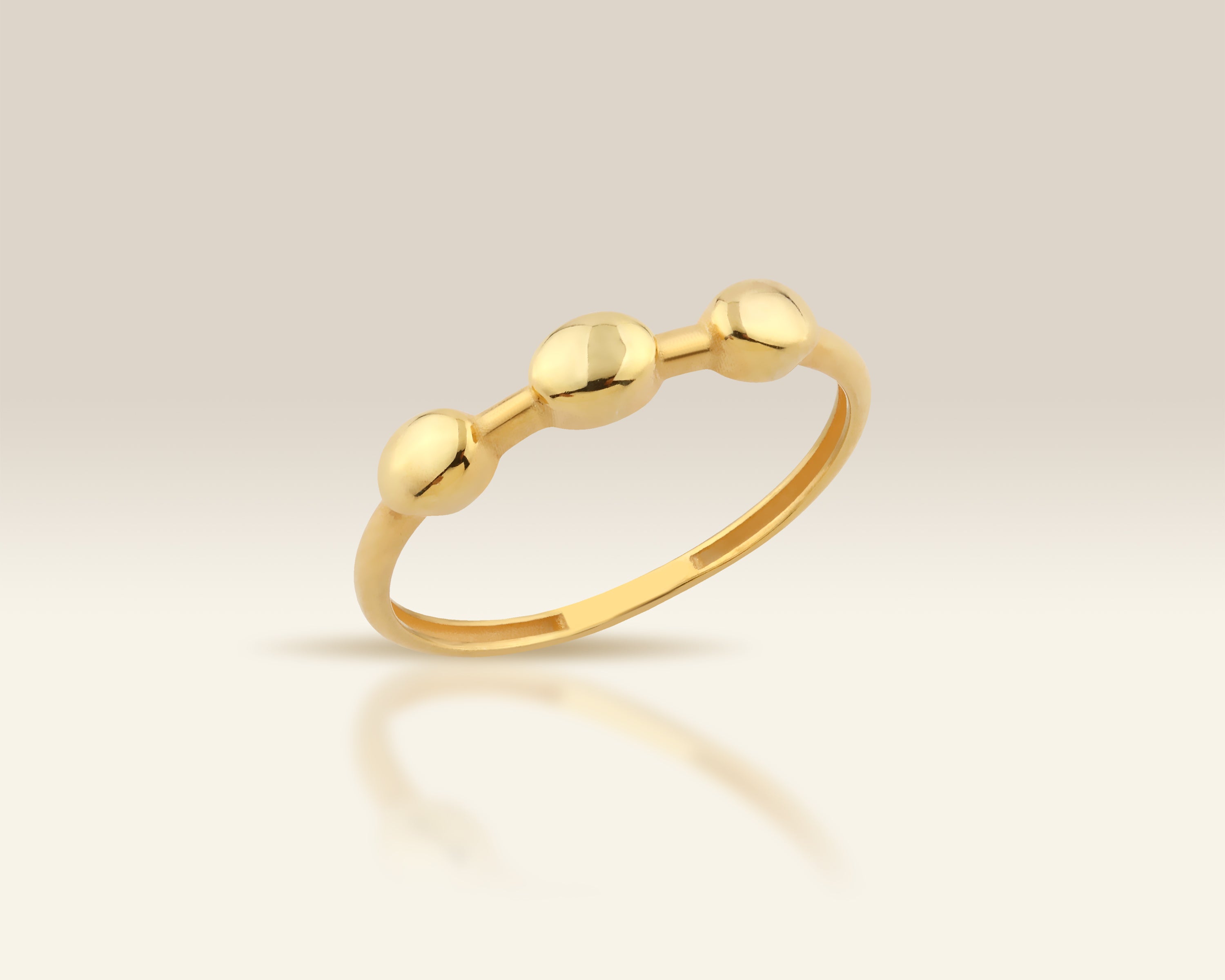 Triple Bead Ring