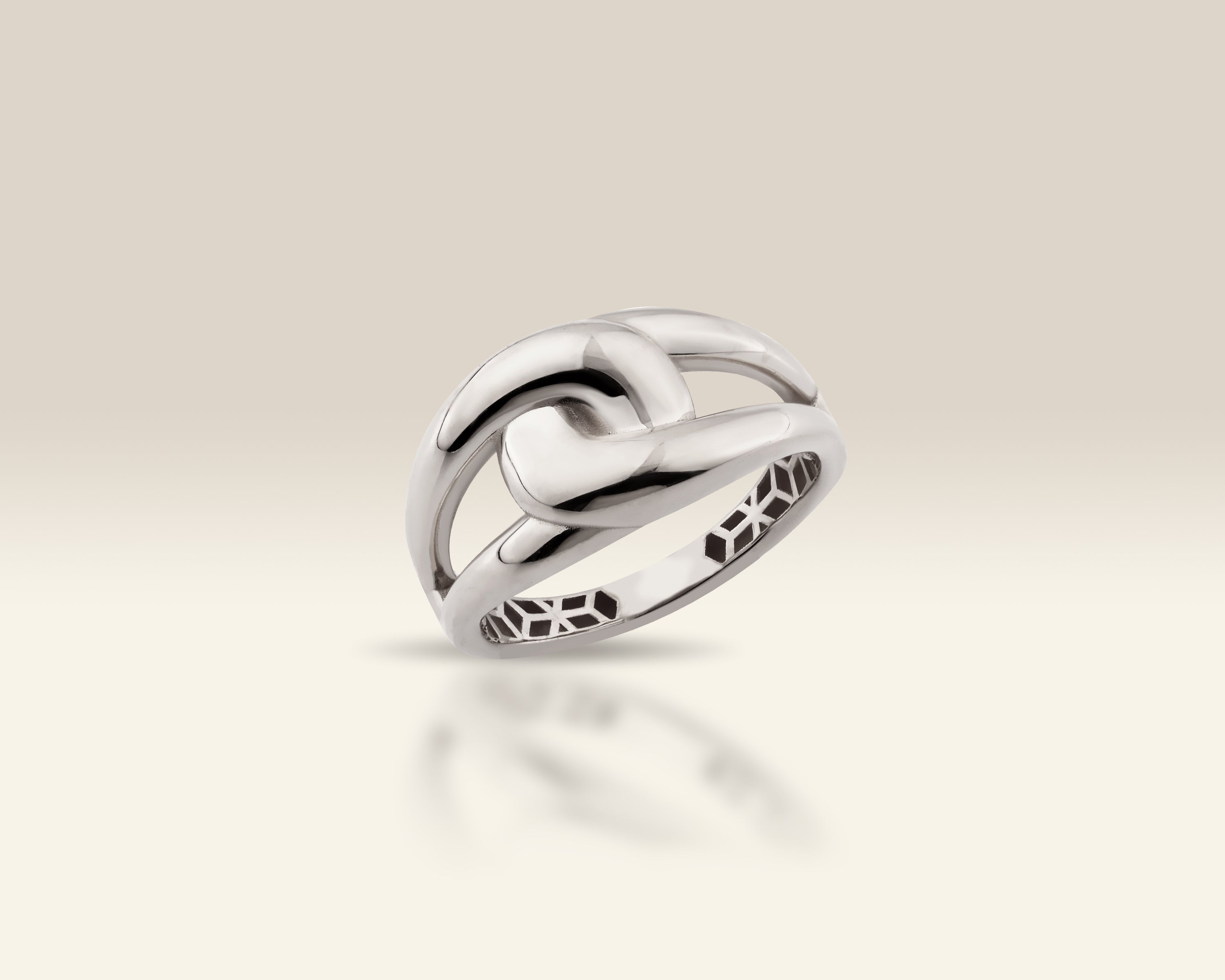 Chunky Interlock Ring