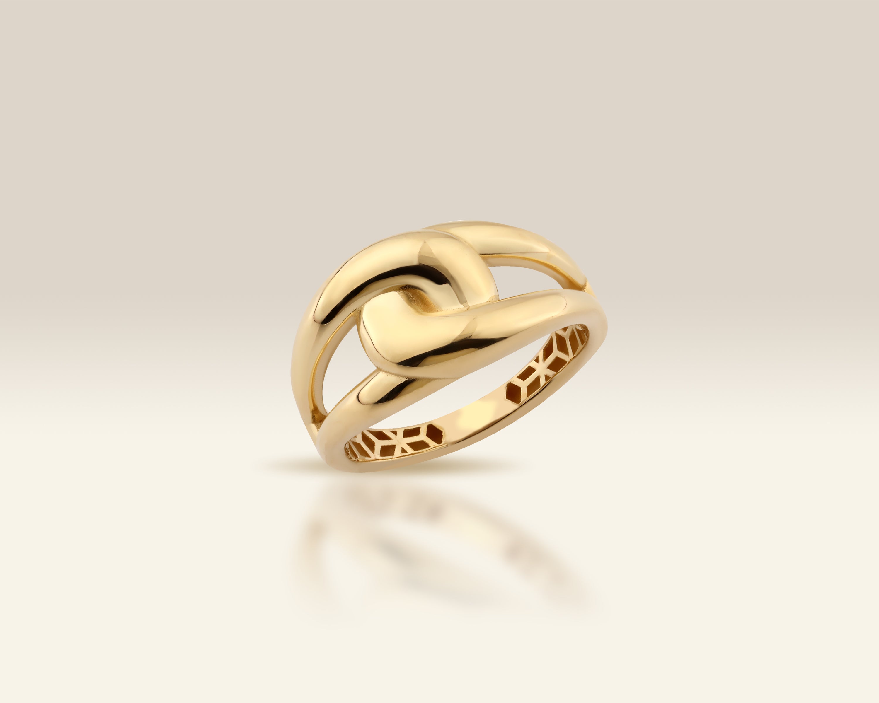 Chunky Interlock Ring