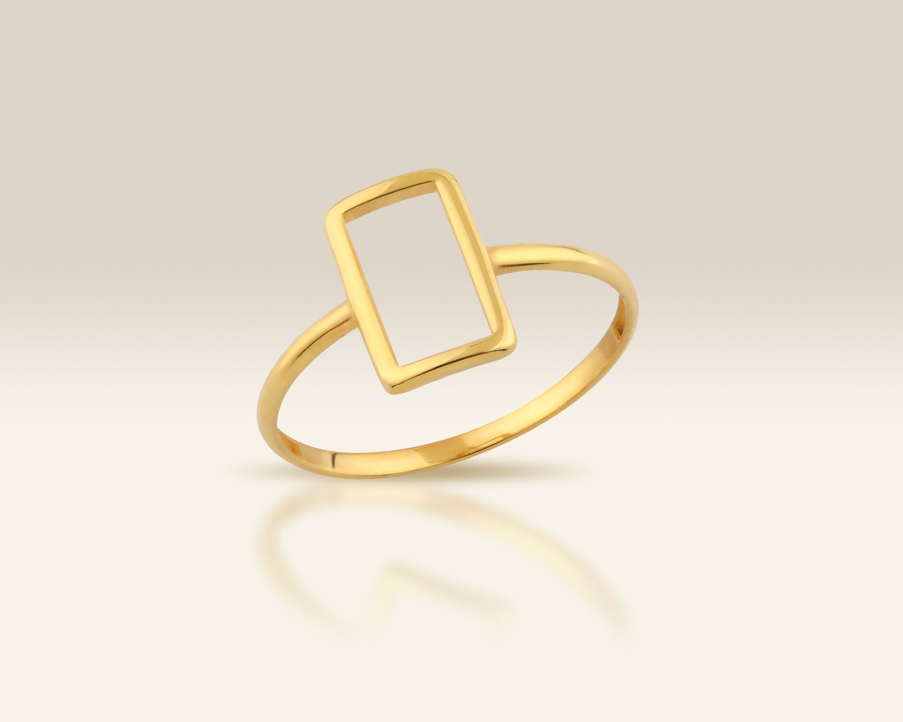 Open Rectangle Ring