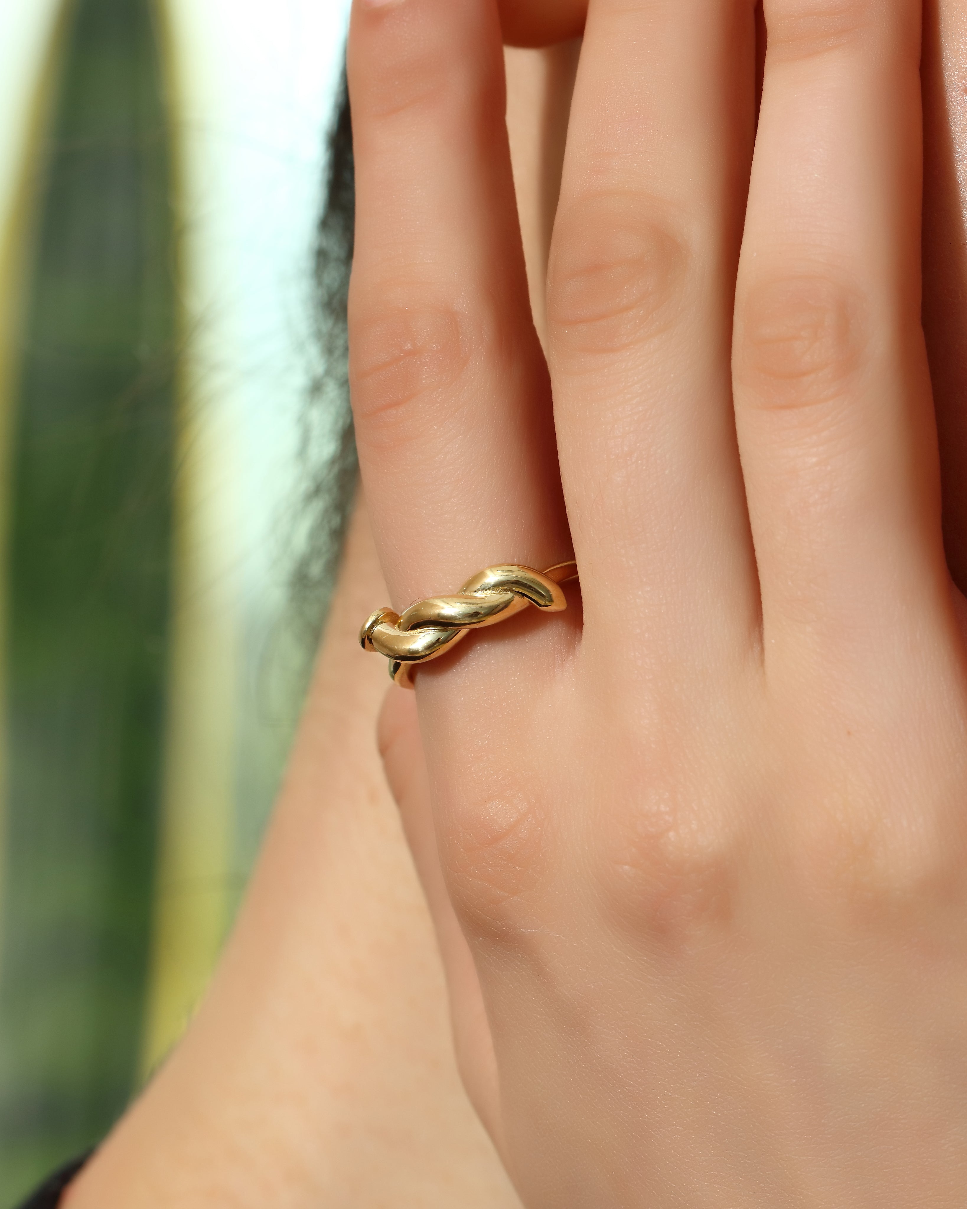Twisted Rope Ring