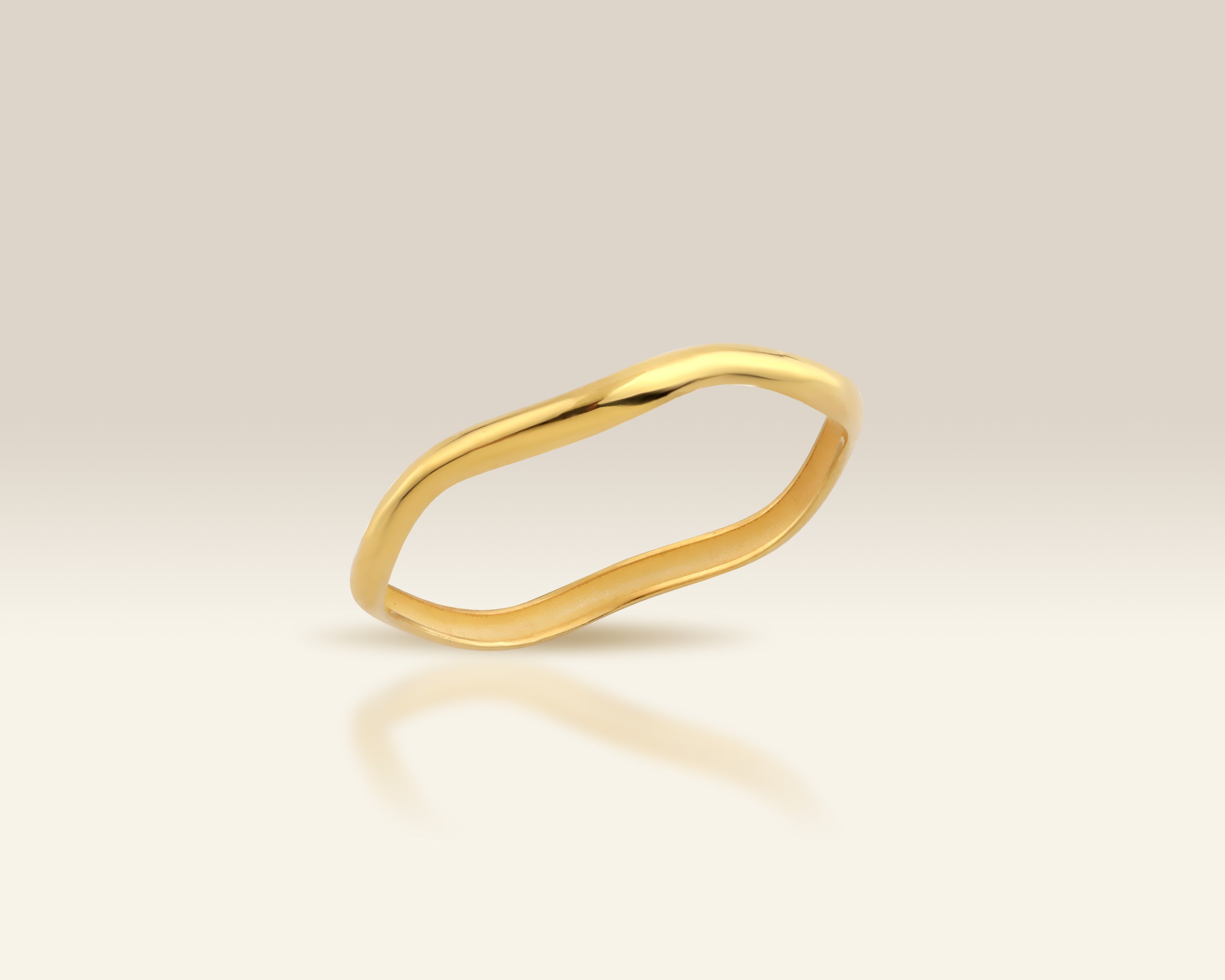 Thin Wave Ring