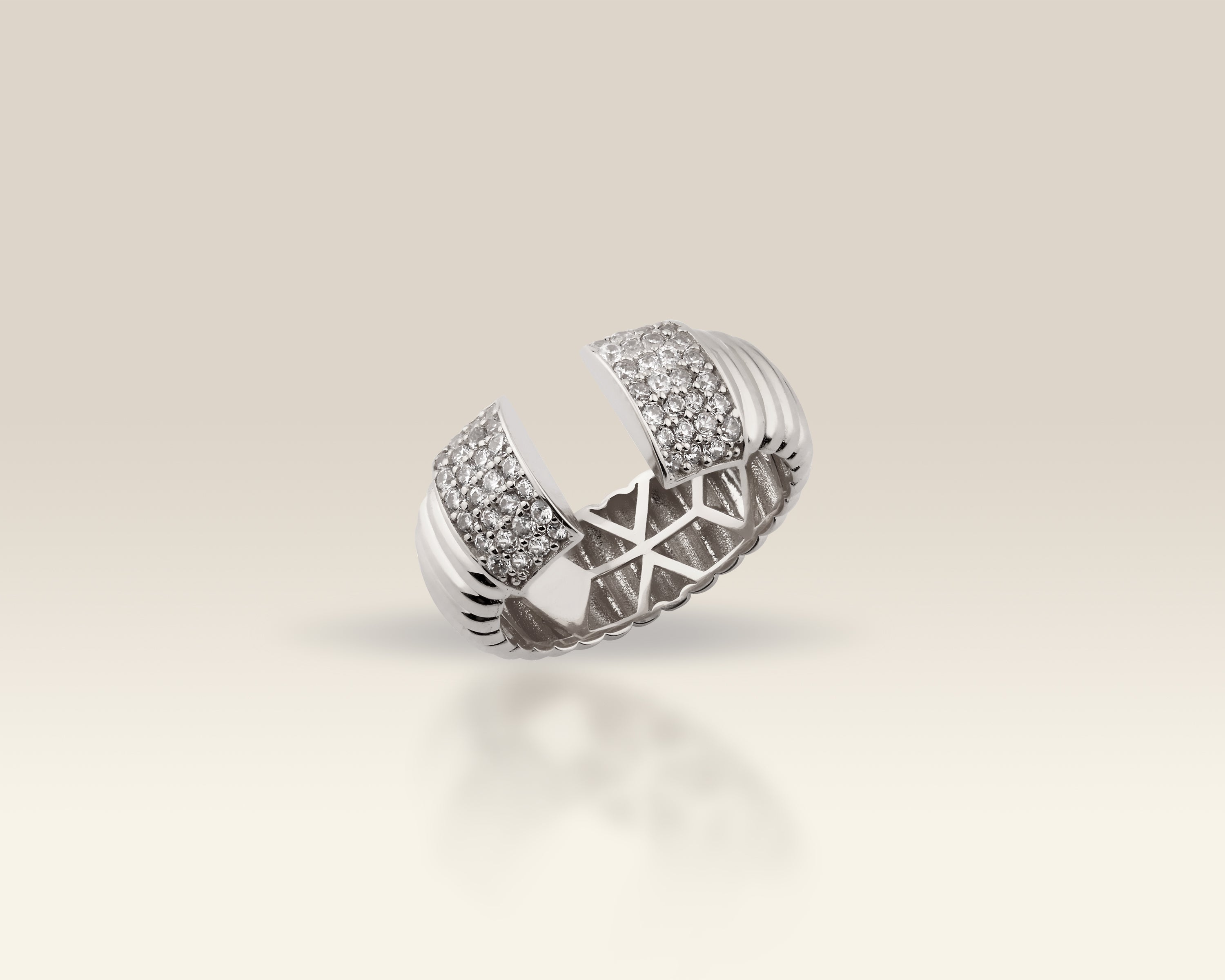 Chunky Open Knuckle Wrap Ring