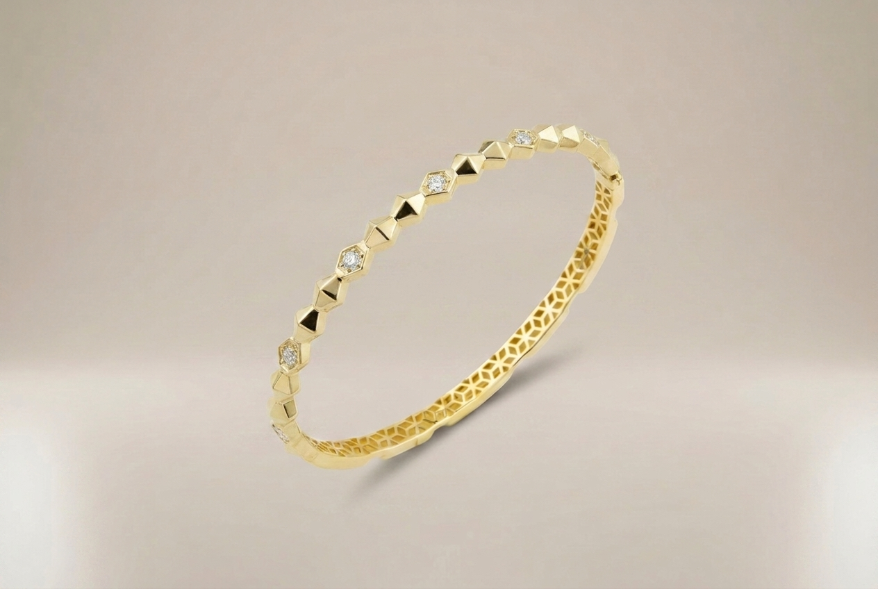 Octagon Bangle